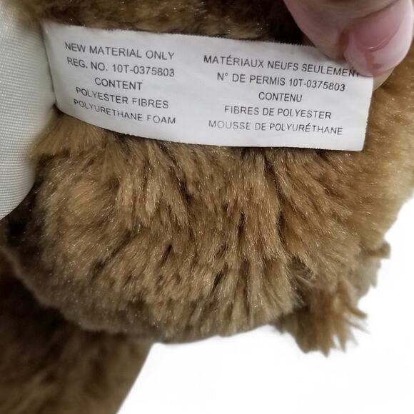 2013 Build A Bear Workshop BEAREMY 17" Plush Stuffed Toy Bear Brown w/ Eyebrows - Picture 8 of 9